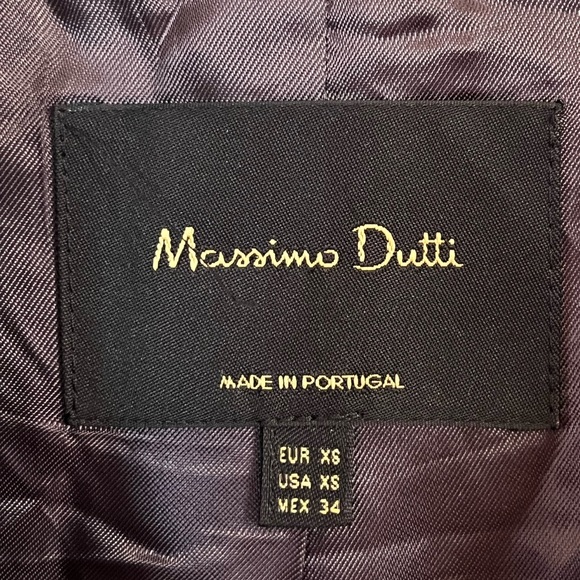 ✨MASSIMO DUTTI✨Ombré Check Coat - Picture 4 of 4